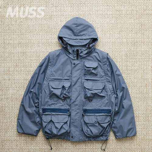 MEANSWHILE日产可拆卸机能夹克