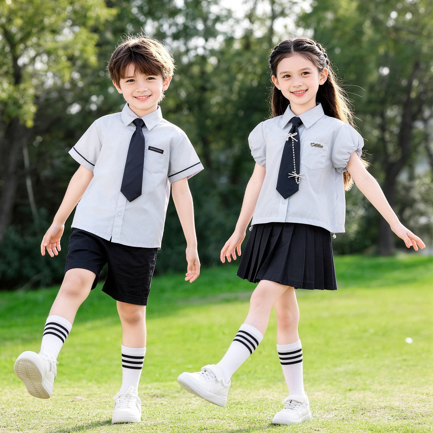 六一儿童节演出服小学生大合唱诗歌朗诵舞台表演幼儿园毕业照班服