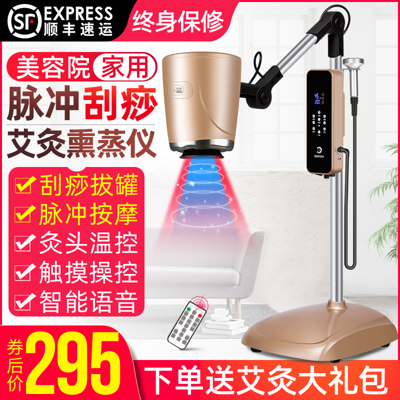 艾灸家用仪器加艾绒盒美容院专用