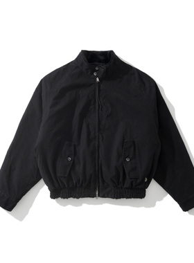 Army Logic 25FW 秋冬宽松黑色双面可穿休闲外套