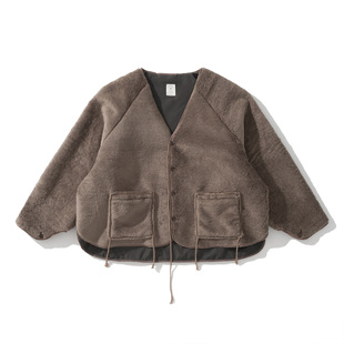 Logic 领宽松休闲短款 25FW 外套 秋冬 Army