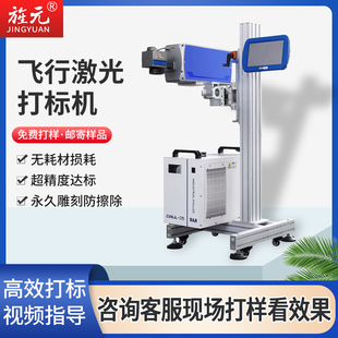 旌元 机食品包装 袋塑料壳金属不锈钢纸塑袋包装 瓶标 全自动激光喷码