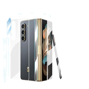 三星w25折叠屏zfold7手机保护膜24内屏软水凝5外钢化防窥后fold6心系天下2024磨砂蓝光22侧边铰链4镜头边框23