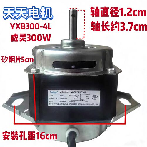 YXB300-4L全自动波轮洗衣机电机