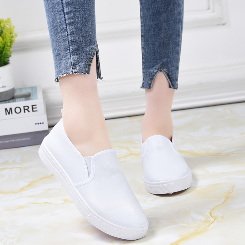 春夏女鞋懒人平底浅口