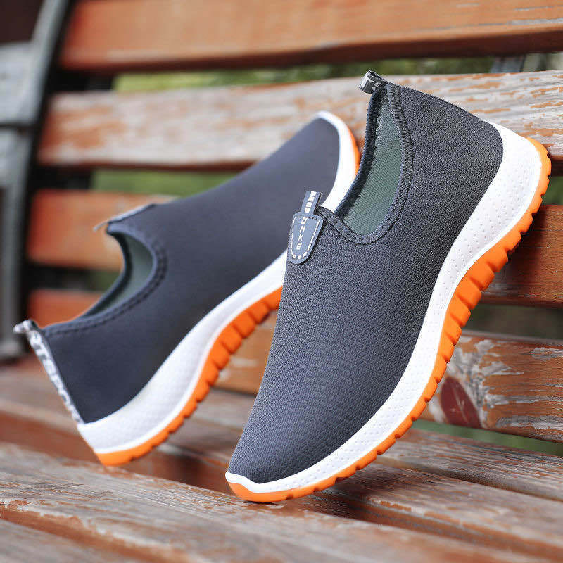 春夏网鞋闲一脚蹬懒人老北京布鞋