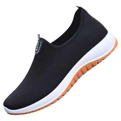 春新款防滑耐磨牛筋底透气轻便帆布鞋老北京布网鞋男鞋休闲运动鞋