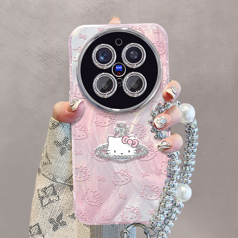 适用kt猫贴件手链手机壳