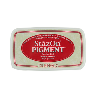 日本Tsukineko/月猫猪猪印台速干型彩色印泥手帐油性橡皮章印色细节展示印台特殊材质塑料相片皮革玻璃用