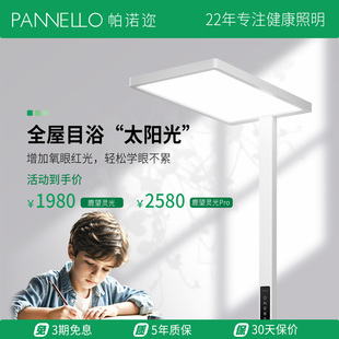 pannello帕诺迩鹿望灵光大路灯落地护眼灯儿童学习专用台灯全光谱