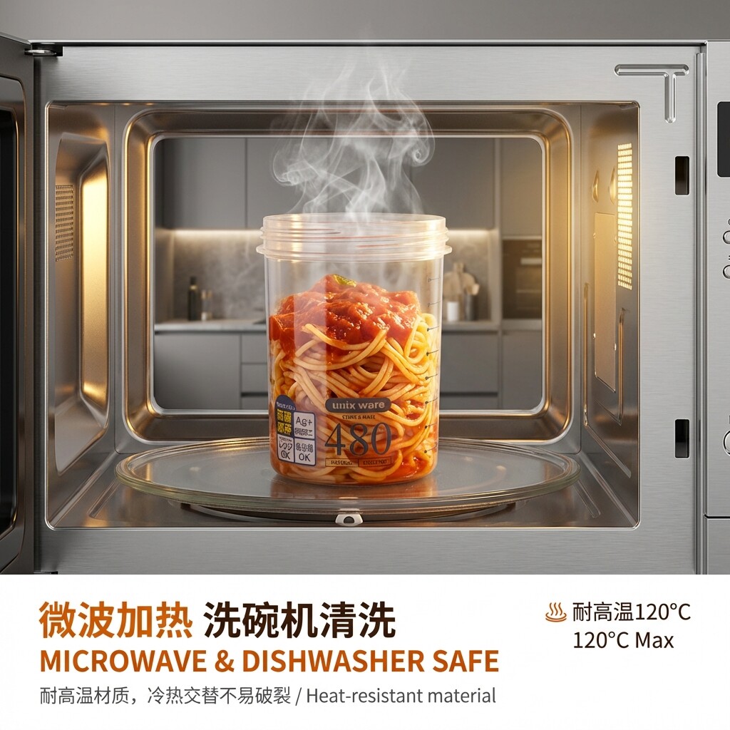 日本asvel抗菌密封保鲜饭盒可微波加热儿童便携水果盒便当盒粥杯