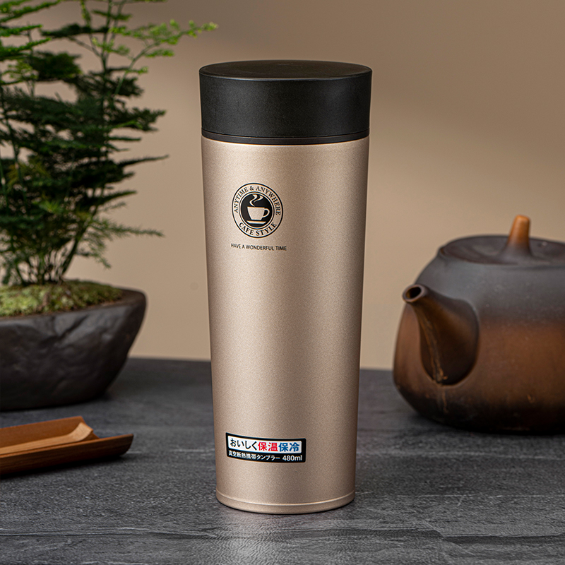 日本不锈钢asvel车载情侣水杯