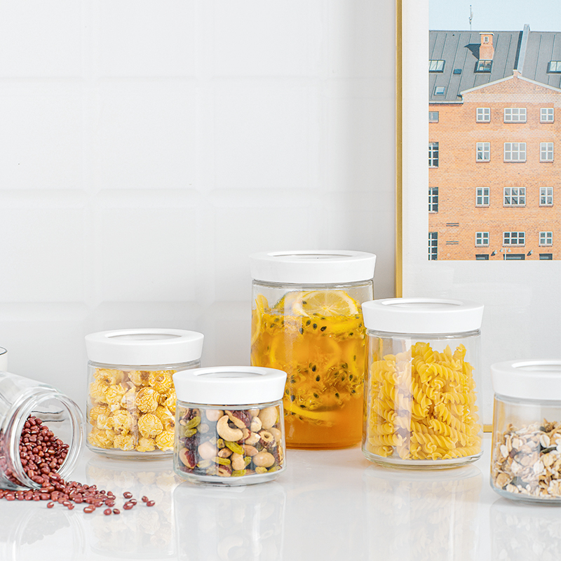 asvel日本百香果蜂蜜带盖密封罐