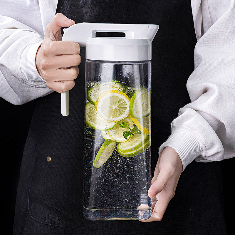 asvel树脂日式一键锁扣冷水壶