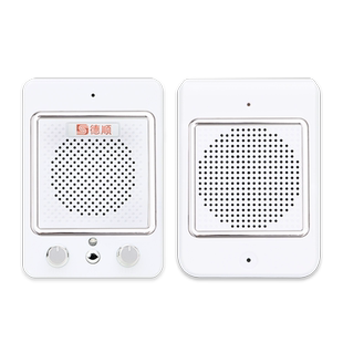 德顺136窗口对讲机银行车站卤菜烤鸭糕点餐饮档口玻璃对话扩音器