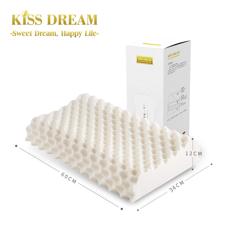 kiss dream泰国原装进口k乳胶枕头372.50元包邮