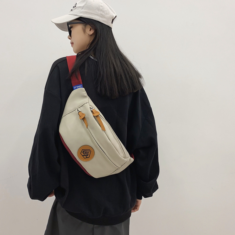 腰包女包斜挎包时尚男款手机包跑步运动潮2025新款单肩包潮牌胸包