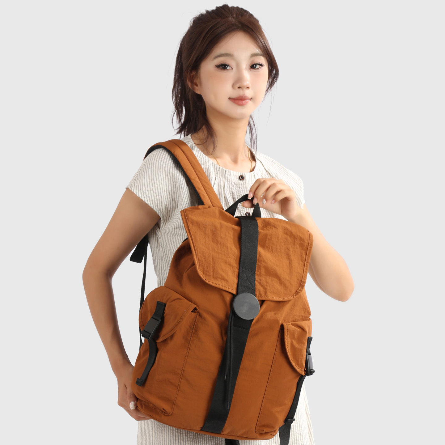 圣利威大容量双肩包小清新包包