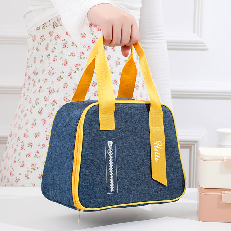 饭盒手提包保温袋铝箔加厚便当袋饭盒袋子带饭包手拎上班族餐包,收纳整理,饭盒袋,淘宝优惠券,粉丝福利购,淘宝优惠卷
