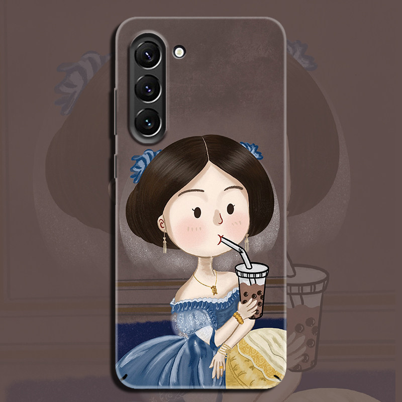 三星全包防摔超薄亲肤夜光保护套