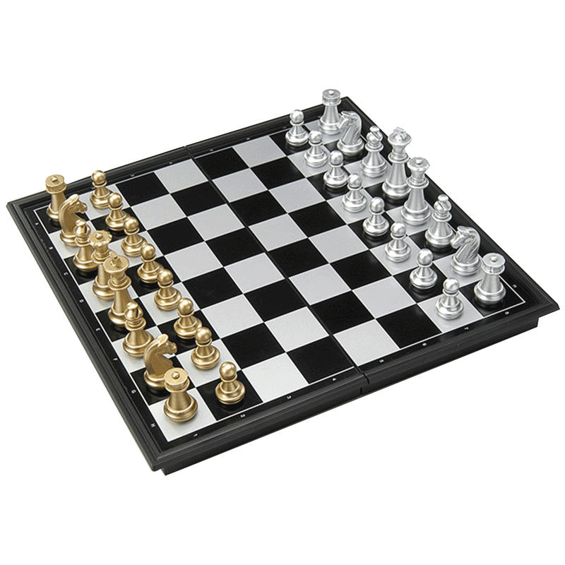 磁性国际象棋比赛专用 chess儿童迷你学生初学者成人大号便携棋盘
