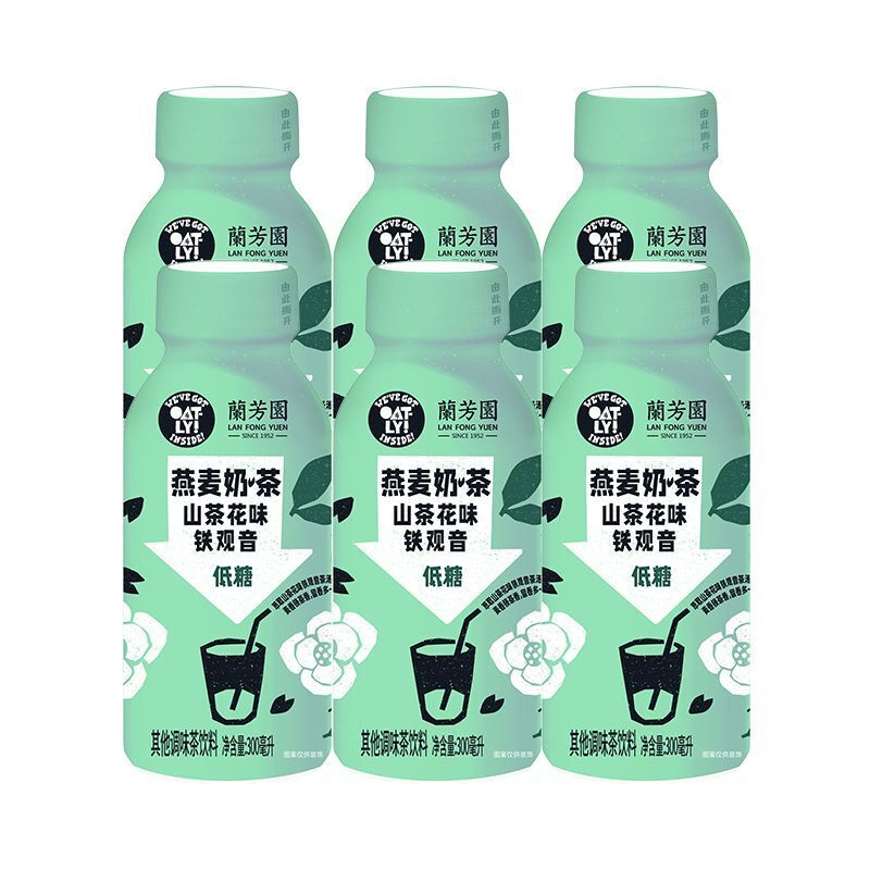 OATLY 山茶花味铁观音燕麦奶茶 300ml*6瓶 u