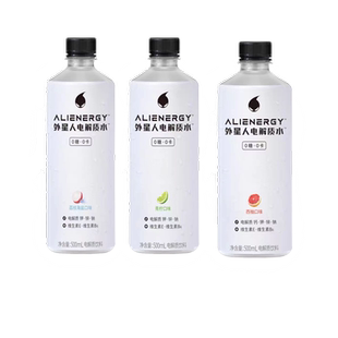 500ml 外星人电解质水 5瓶 随机混合口味 元 气森林