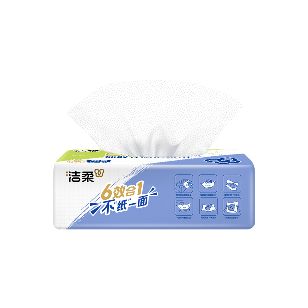 洁柔厨房纸巾2层76抽*1包【kl】