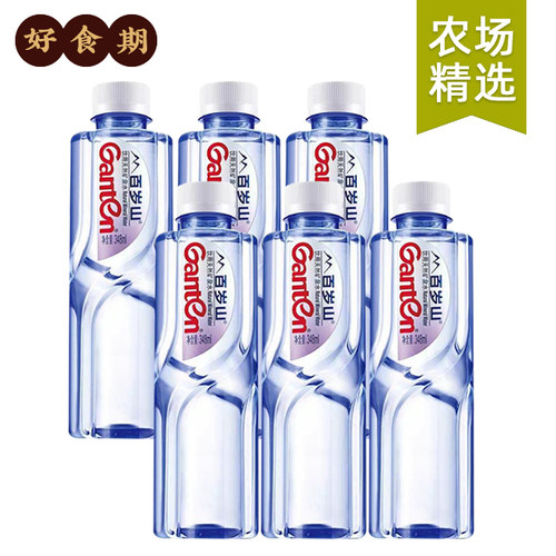 【芭芭农场】百岁山饮用矿泉水348ml*6瓶