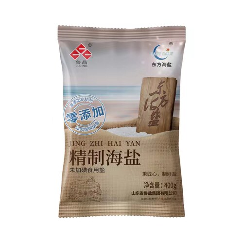 东方海盐精制海盐未加碘