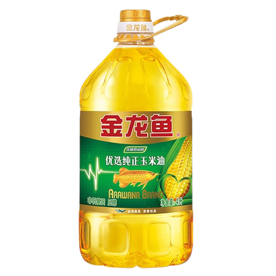 金龙鱼玉米油4L一桶家用食用油