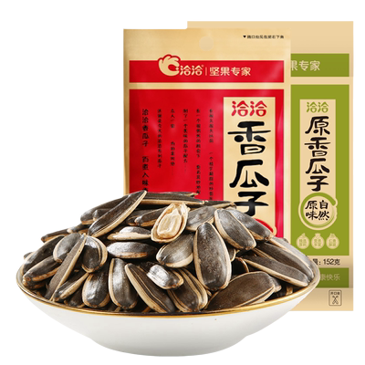洽洽152g原味*2+168g五香*2