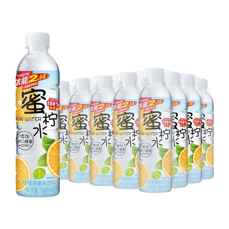 依能蜜水 500ml*24瓶蜜荔水/蜜葡水/蜜柠水/蜜桃水【kl】图片
