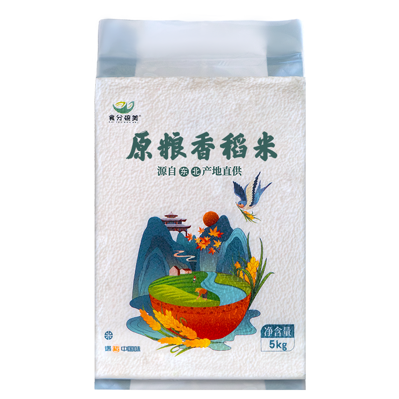 原粮香稻米东北大米5kg