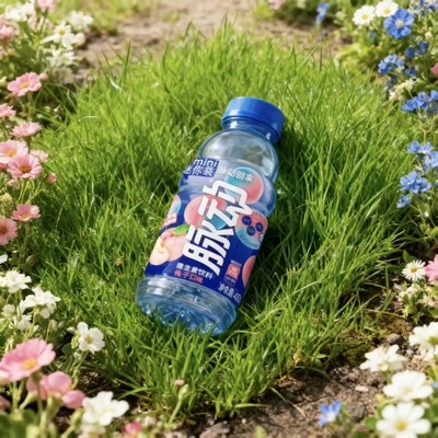 脉动清新果味低糖饮料维生素 脉动桃子味400ml*6瓶 桃子味【kl】