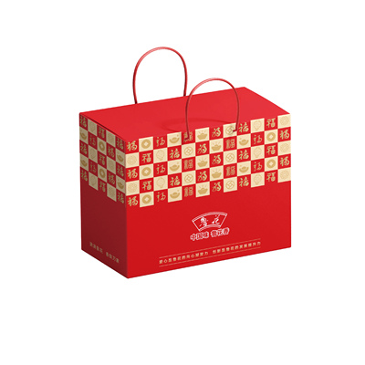 鲁花粮油调味礼盒 鲁花贺岁盈金礼盒【kl】