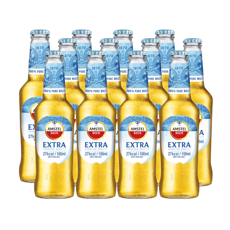 喜力红爵Amstel Extra啤酒 460ml*12瓶-z