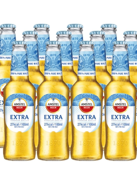 喜力红爵Amstel Extra啤酒 460ml*12瓶-z