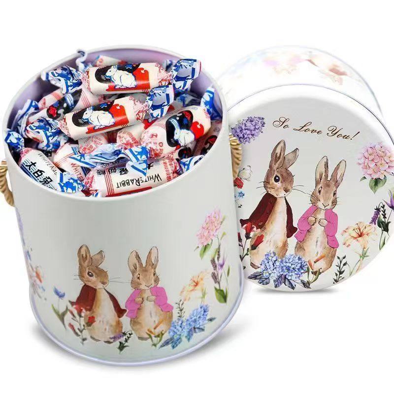 大白兔奶糖原味礼盒 400g圆桶装（约72颗）u