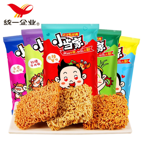 统一小当家干脆面儿时记忆方便休闲小零食 20g*20袋-TJB