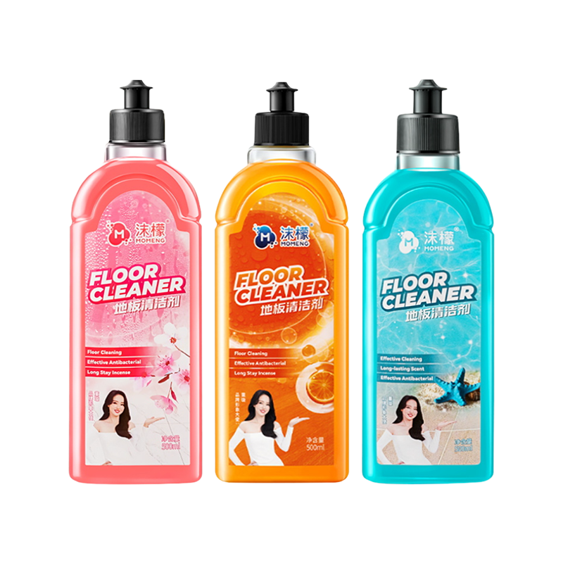 【U先试用】沫檬地板清洁剂 橙香/海洋/樱花500ml