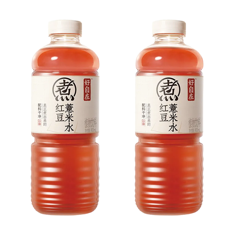 元气森林红豆薏米水 900ml*2瓶-MS