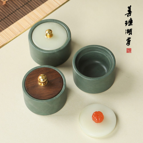 善琏湖笔多功能小楷砚台墨碟墨池