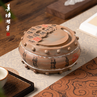 善琏湖笔 福鼓砚 砚台书法专用可研墨墨汁书法专用不干墨苴却砚礼品礼盒收藏原石高级墨条文房四宝