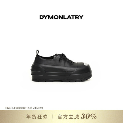 DYMONKLATRY圆头金属装饰休闲鞋