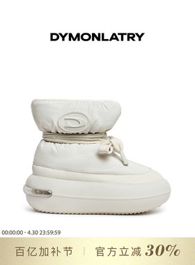 DYMONLATRY 2025新款短靴 泡泡底松糕雪地靴