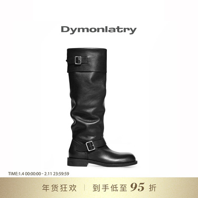 DYMONLATRY游牧风堆堆骑士靴