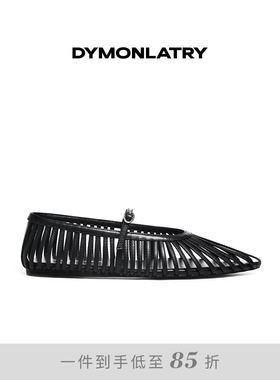 DYMONLATRY 2025新款女士镂空条带玛丽珍凉鞋