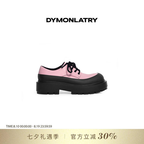 DYMONLATRY机能围盖装饰德比鞋