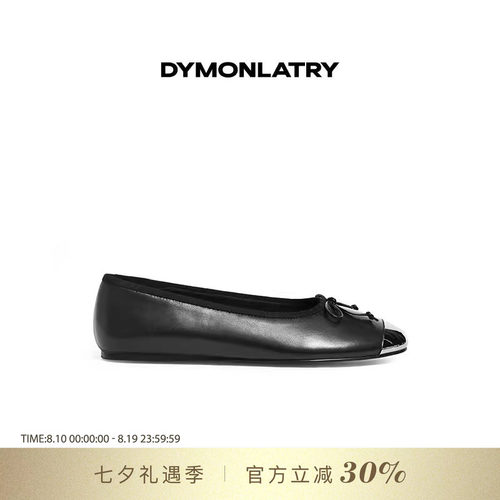 DYMONLATYR圆头金属芭蕾舞鞋